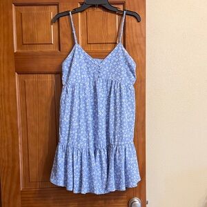 Brand new Light Blue Floral Spaghetti Strap Sundress brand new size small